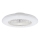 Aigostar - LED stmievateľné stropné svietidlo s ventilátorom LED/40W/230V 2700-6500K pr. 48,5 cm biela + diaľkové ovládanie
