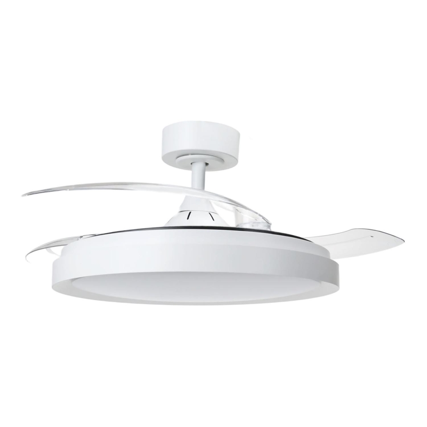 Aigostar - LED Stmievateľné stropné svietidlo s ventilátorom MESH LED/50W/230V 2700-6500K + diaľkové ovládanie