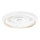 Aigostar - LED Stmievateľné stropní ventilátor LED/40W/230V 2700/4000/6500K pr. 50 cm + diaľkové ovládanie biela