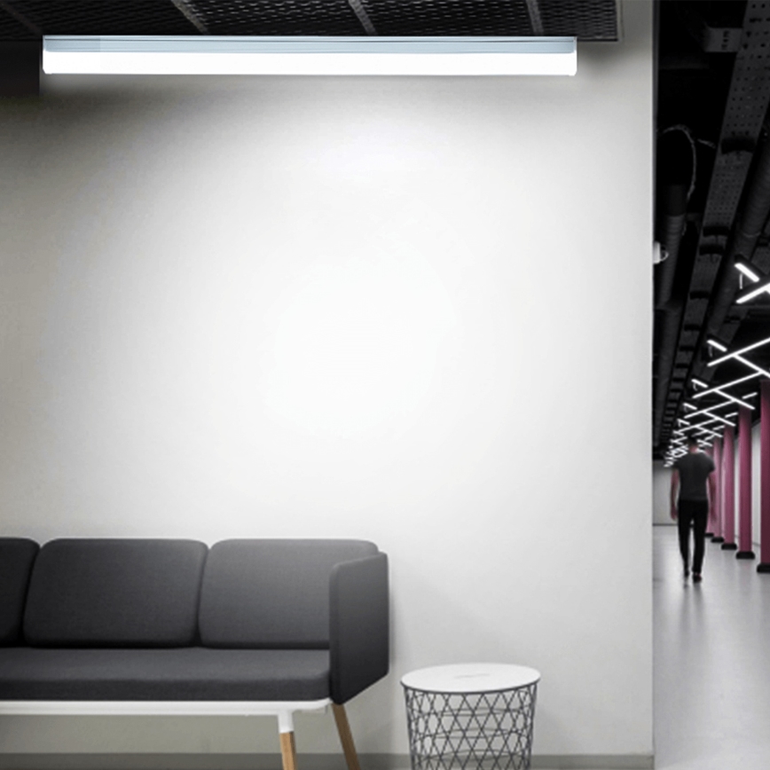 Aigostar - LED stmievateľné žiarivkové svietidlo MESH LED/18W/230V 6500K + diaľkové ovládanie