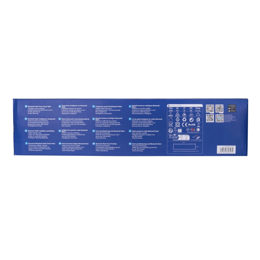 Aigostar - LED Stmievateľný panel podhľadový MESH LED/36W/230V 2700-6500K 120x30 cm