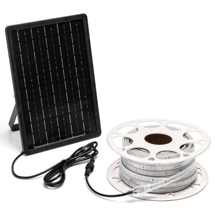 Aigostar - LED Stmievateľný solárny pásik LED/10W/3,2V 10 m 2700K IP65 + diaľkové ovládanie