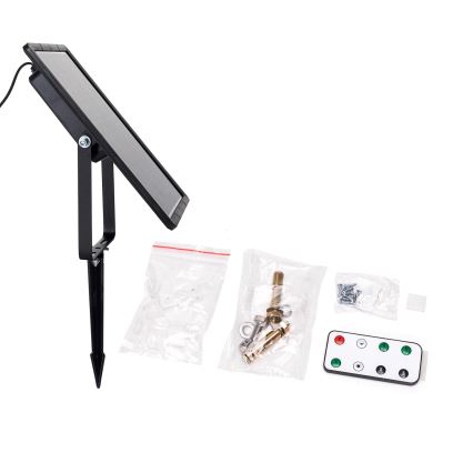 Aigostar - LED Stmievateľný solárny pásik LED/10W/3,2V 10 m 2700K IP65 + diaľkové ovládanie