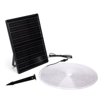 Aigostar - LED Stmievateľný solárny pásik LED/20W/3,2V 20 m 2700K IP65 + diaľkové ovládanie