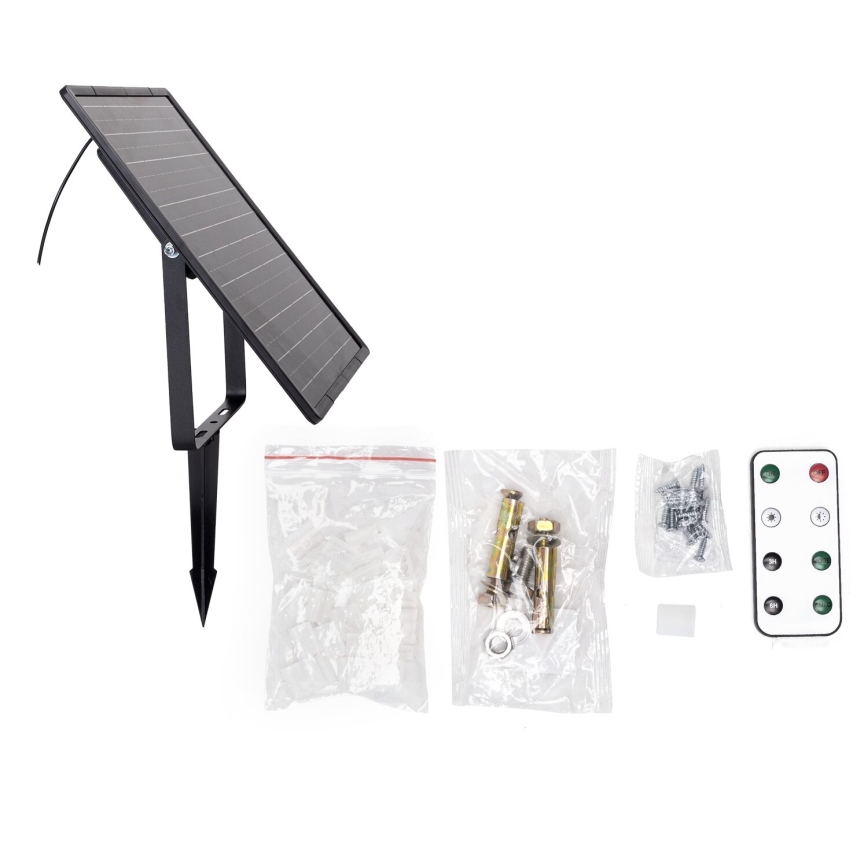Aigostar - LED Stmievateľný solárny pásik LED/20W/3,2V 20 m 2700K IP65 + diaľkové ovládanie
