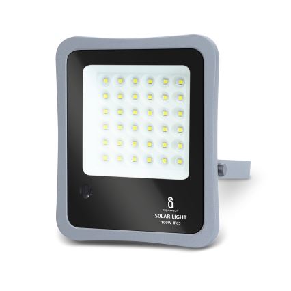 Aigostar - LED Stmievateľný solárny reflektor LED/100W/3,2V IP65 + DO