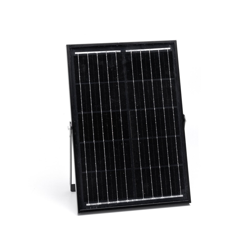 Aigostar - LED Stmievateľný solárny reflektor LED/100W/3,4V IP65 + diaľkové ovládanie