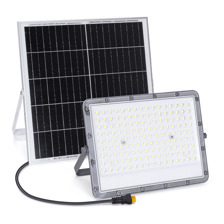 Aigostar - LED Stmievateľný solárny reflektor LED/200W/3,4V 20000 mAh IP65 + diaľkové ovládanie