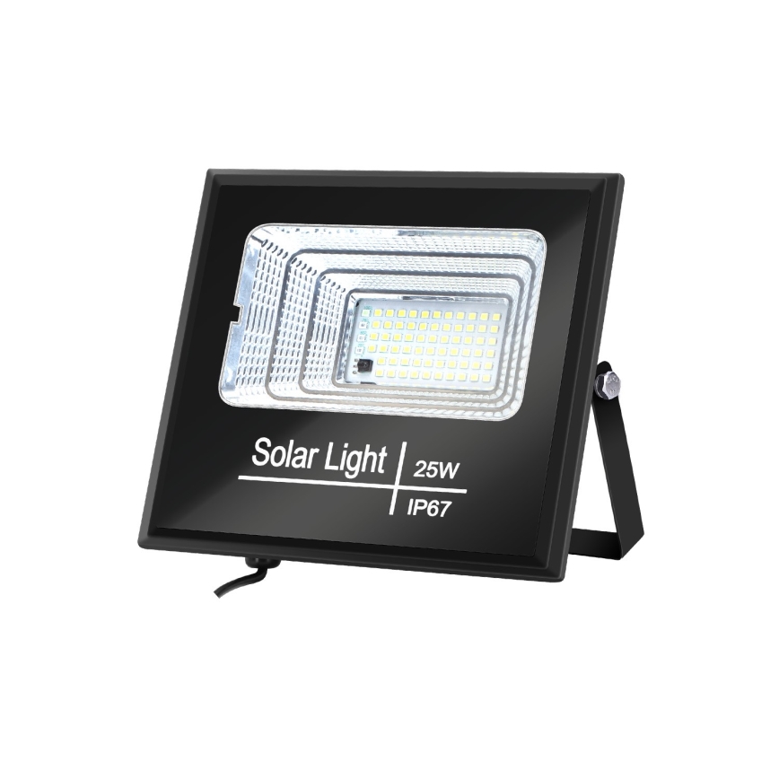 Aigostar - LED Stmievateľný solárny reflektor LED/25W/3,2V IP67 5000 mAh + diaľkové ovládanie