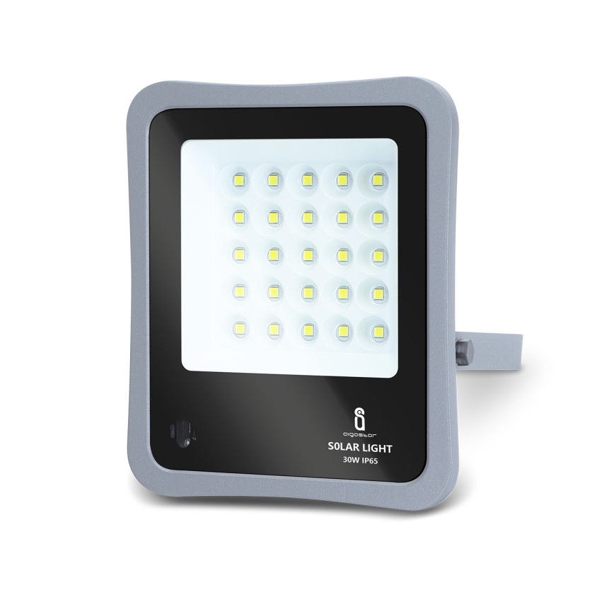 Aigostar - LED Stmievateľný solárny reflektor LED/30W/3,2V 20000 mAh IP67 + DO