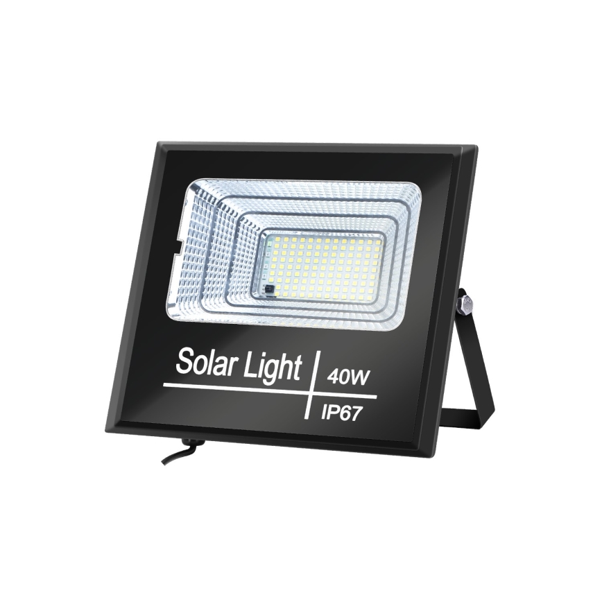 Aigostar - LED Stmievateľný solárny reflektor LED/40W/3,2V IP67 2000 mAh + DO