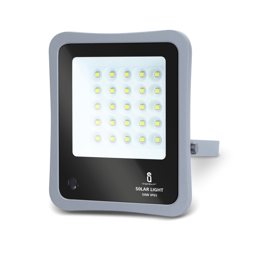 Aigostar - LED Stmievateľný solárny reflektor LED/50W/3,2V IP65 6000 mAh + DO