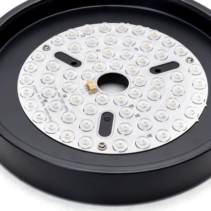 Aigostar - LED Stmievateľný stropný ventilátor LED/24W/230V 2700-6500K 165cm čierna + diaľkové ovládanie