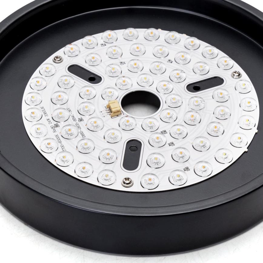 Aigostar - LED Stmievateľný stropný ventilátor LED/24W/230V 2700-6500K 165cm čierna + diaľkové ovládanie