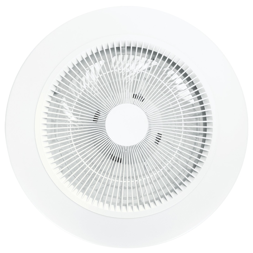 Aigostar - LED Stmievateľný stropný ventilátor LED/40W/230V 2700-6500K pr. 48 cm + diaľkové ovládanie biela