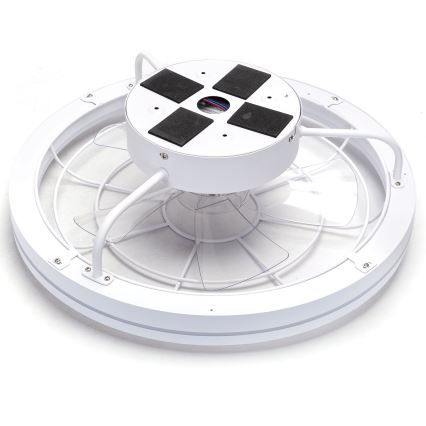 Aigostar - LED Stmievateľný stropný ventilátor LED/40W/230V 2700-6500K pr. 48 cm + diaľkové ovládanie biela