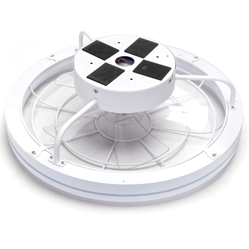 Aigostar - LED Stmievateľný stropný ventilátor LED/40W/230V 2700-6500K pr. 48 cm + diaľkové ovládanie biela