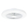 Aigostar - LED Stmievateľný stropný ventilátor LED/40W/230V 2700-6500K pr. 48 cm + diaľkové ovládanie biela