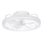 Aigostar - LED Stmievateľný stropný ventilátor LED/40W/230V 2700-6500K pr. 48 cm + diaľkové ovládanie biela