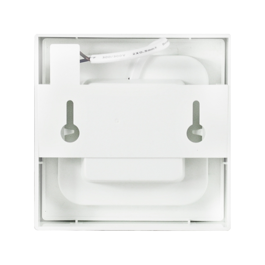 Aigostar - LED Stropné prisadené svietidlo LED/6W/230V 3000K 12,2x12,2 cm biela