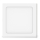 Aigostar - LED Stropné svietidlo LED/12W/230V 17,3x17,3 cm 3000K biela