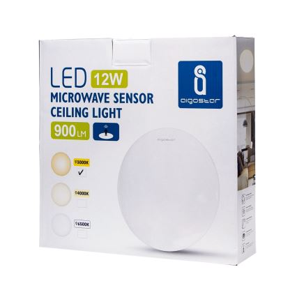 Aigostar - LED stropné svietidlo LED/12W/230V 3000K Ø 28 cm