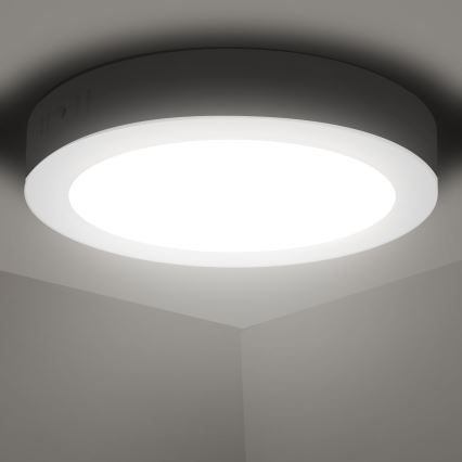 Aigostar - LED Stropné svietidlo LED/12W/230V pr. 17,4 cm 4000K biela