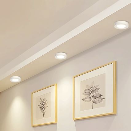 Aigostar - LED Stropné svietidlo LED/18W/230V pr. 22,6 cm 4000K biela