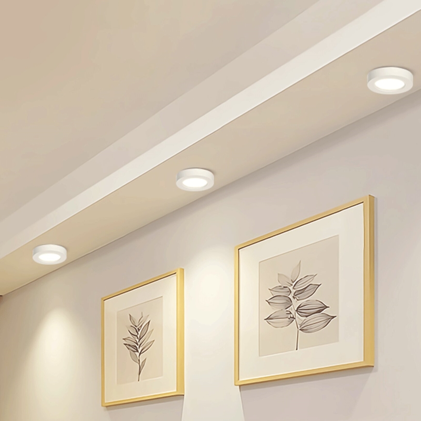 Aigostar - LED Stropné svietidlo LED/18W/230V pr. 22,6 cm 4000K biela