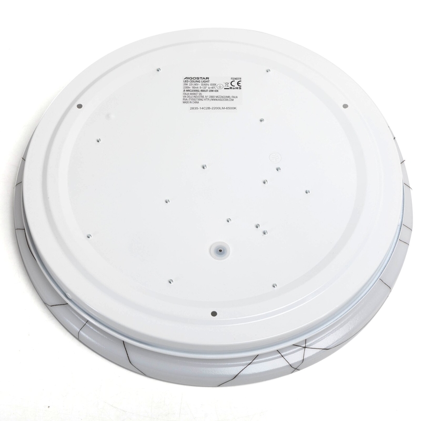 Aigostar - LED Stropné svietidlo LED/20W/230V 6500K pr. 33cm