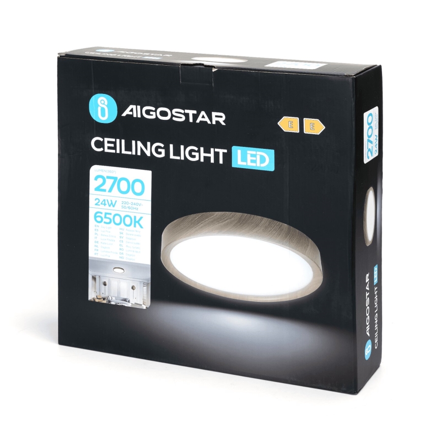 Aigostar - LED Stropné svietidlo LED/24W/230V 6500K pr. 38,3 cm