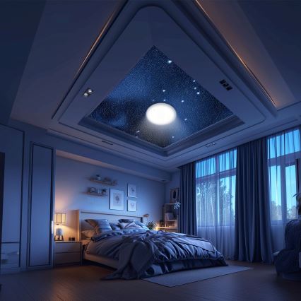Aigostar - LED stmievateľné stropné svietidlo MESH LED/36W/230V 3000-6500K pr. 49,5 cm + diaľkové ovládanie