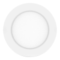 Aigostar - LED Stropné svietidlo LED/6W/230V pr. 12,3 cm 3000K biela