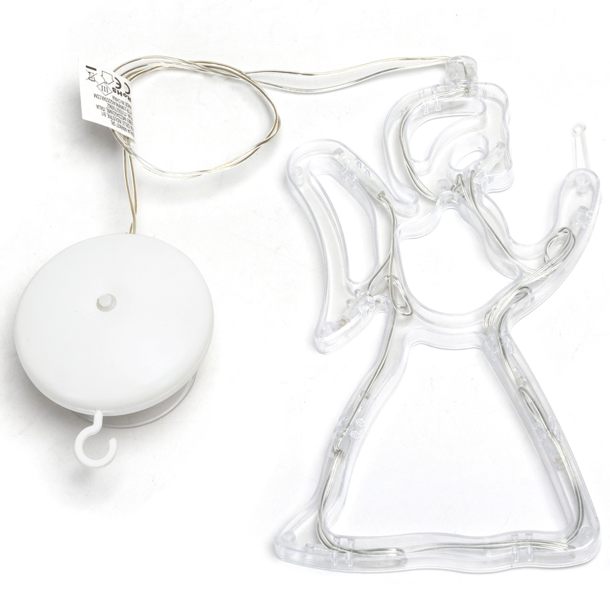 Aigostar - LED Vianočná dekorácia LED/3xAAA anjelik 21cm