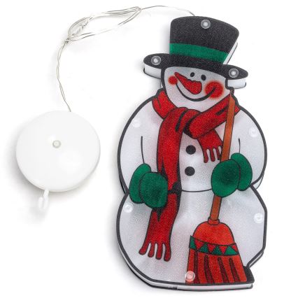 Aigostar - LED Vianočná dekorácia LED/3xAAA snehuliak 25cm