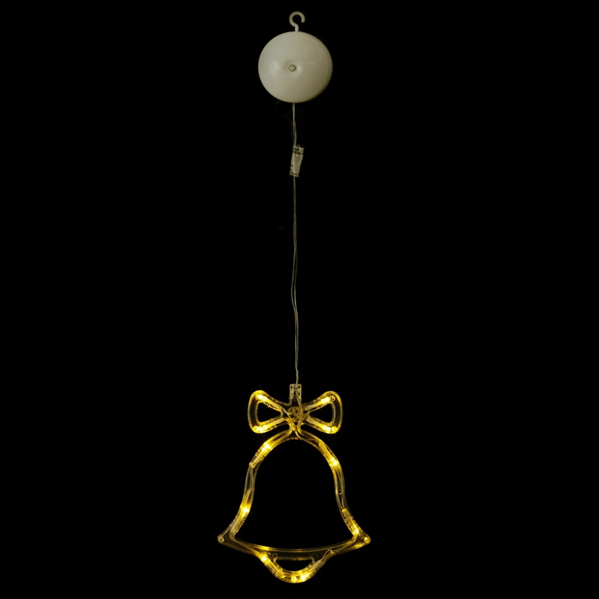 Aigostar - LED Vianočná dekorácia LED/3xAAA zvonček 18cm