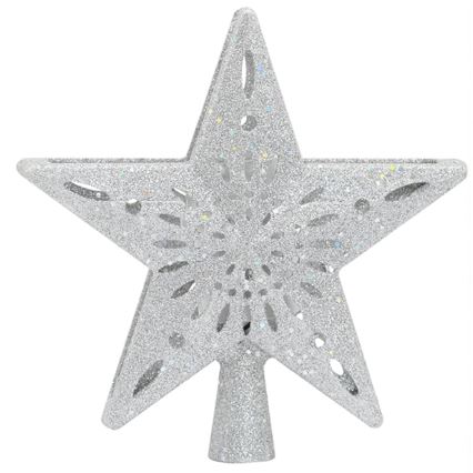 Aigostar - LED Vianočný projektor snehových vločiek LED/5W/230V studená biela hviezda strieborná
