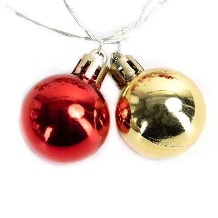 Aigostar - LED vianočná reťaz 20xLED/3xAA 2m teplá biela