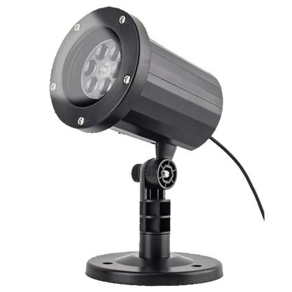 Aigostar - LED vianočný vonkajší projektor snehových vločiek LED/5W/230V IP44 viacfarebný