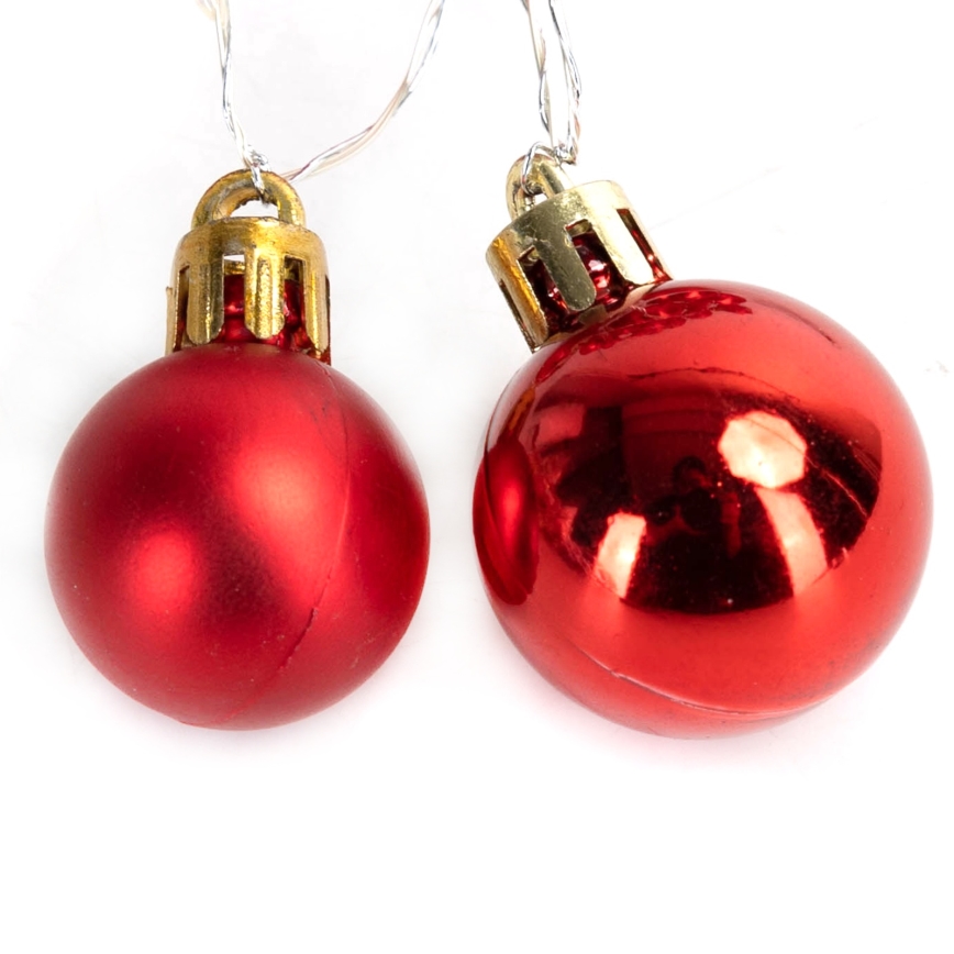 Aigostar - LED Vianočný reťaz 20xLED/3xAA 2m teplá biela