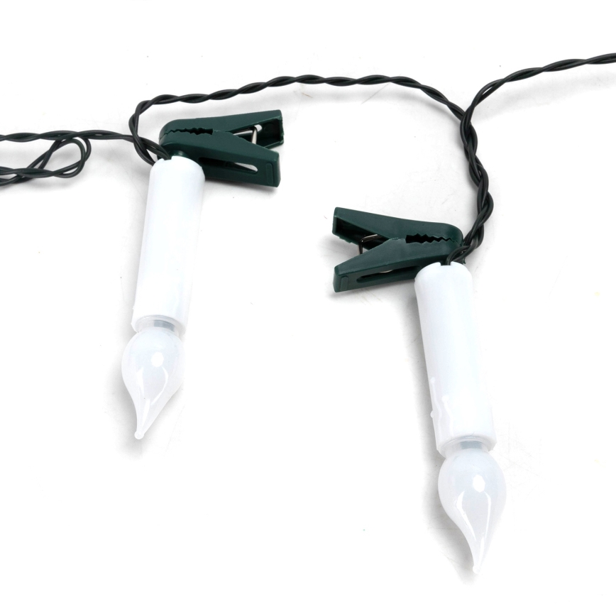 Aigostar - LED vianočný reťazec 25xLED/3xAA 5 m teplá biela