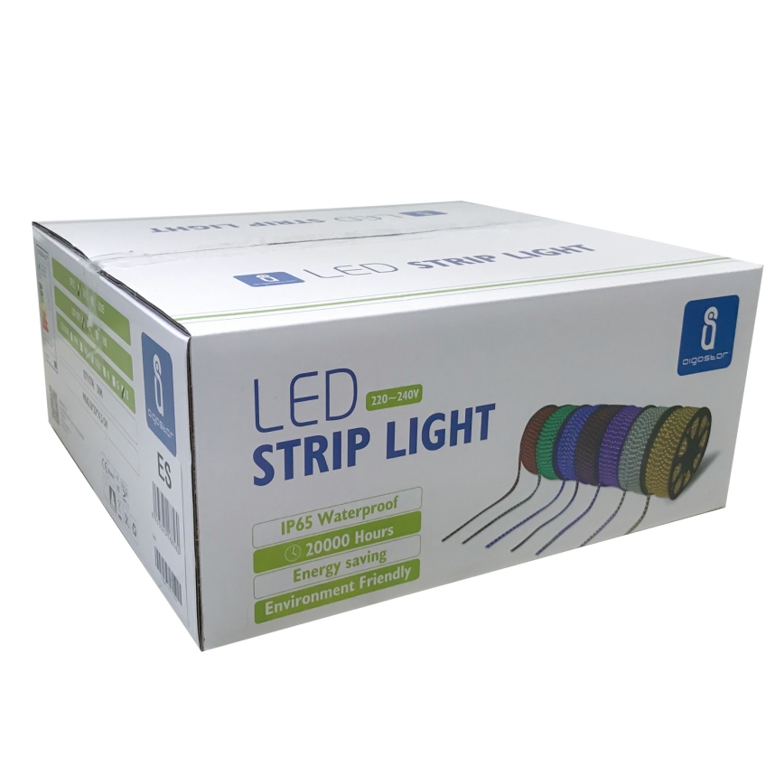 Aigostar - LED vonkajší pás 50m LED/300W/230V modrá IP65