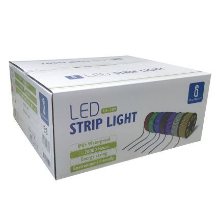 Aigostar - LED Vonkajší pásik 50m LED/300W/230V modrá IP65