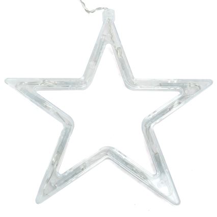 Aigostar - LED vonkajší vianočný reťaz 120xLED/6W/230V/8 funkcií 3x0,6m IP44 studená biela + diaľkové ovládanie