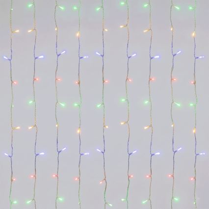 Aigostar - LED vonkajšia vianočná reťaz 120xLED/8 funkcií 3xAA 3,9x1,2m IP44 viacfarebná