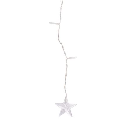 Aigostar - LED Vonkajší vianočný reťaz 168xLED/8 funkcií 3x1,5m IP44 teplá biela hviezdy