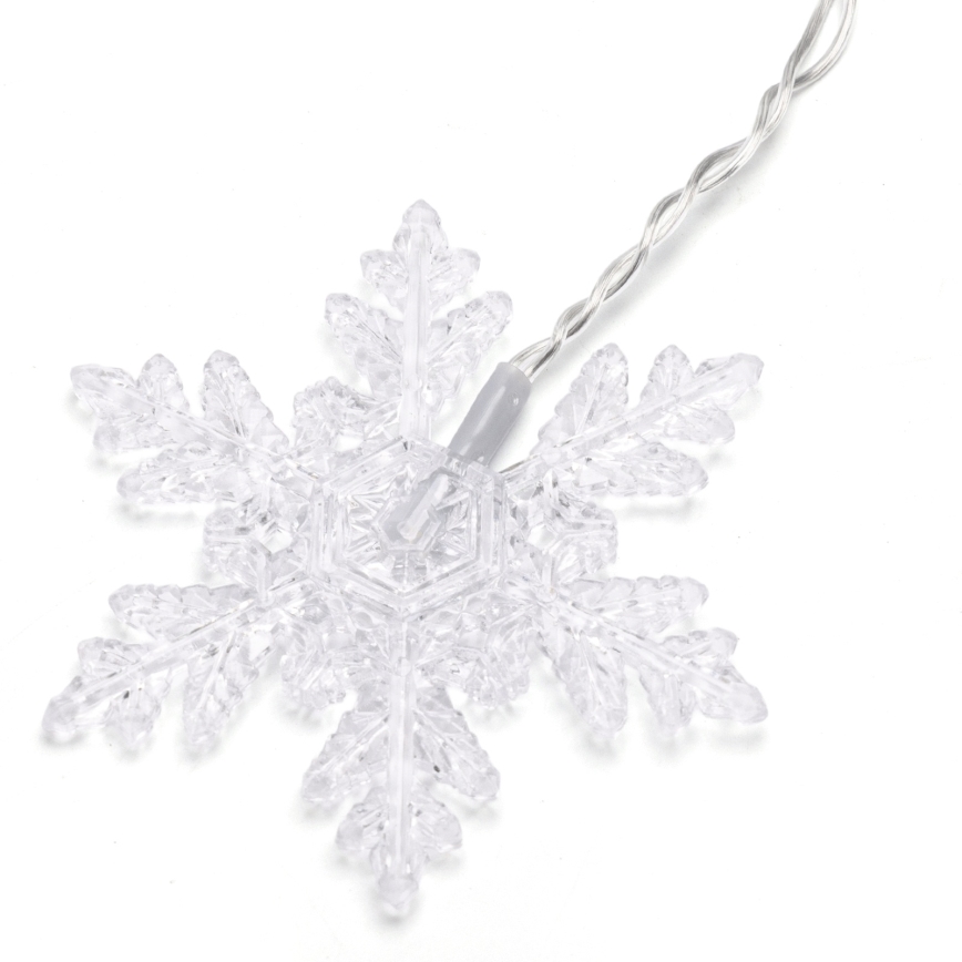 Aigostar - LED Vonkajší reťaz 120xLED/8 funkcií 3x0,7m IP44 teplá biela + diaľkové ovládanie