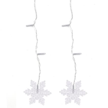Aigostar - LED Vonkajší reťaz 120xLED/8 funkcií 3x0,7m IP44 teplá biela + diaľkové ovládanie