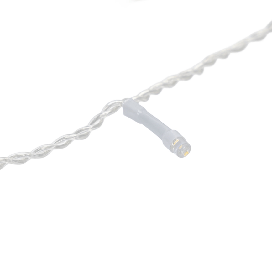 Aigostar - LED vonkajší svetelný reťazec 150xLED/6W/230V/8 funkcií 1,5x1m IP44 studená biela + diaľkové ovládanie