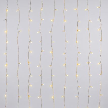 Aigostar - LED vonkajší vianočný reťazec 192xLED/8 funkcií 4,5x1,2m IP44 teplá biela
